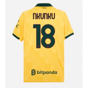Fotbalové Dres AC Milan Christopher Nkunku #18 Třetí Oblečení 2025-26 Krátký Rukáv